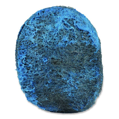 Steel Wool Soap Pads, 3 x 2.5, Blue, 15 Pads/Box, 12 Boxes/Carton
