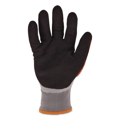 ProFlex 7521 Thermal Coated Impact-Resistant Gloves: EN 388: 2131X, 10" Long, X-Small (6), Gray, Pair