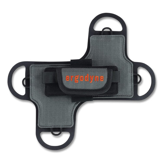 Squids 5549 Tablet Holder with Detachable Shoulder Strap, Fits Devices 9" to 12", 10.5" x 0.5" x 10", Gray