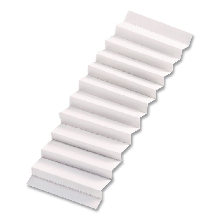 Blank Inserts For Hanging File Folders, Compatible with 42 Series Tabs, 1/5-Cut, White, 2" Wide, 100/Pack