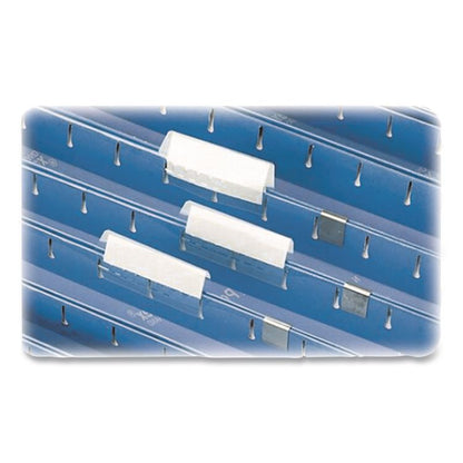 Blank Inserts For Hanging File Folders, Compatible with 42 Series Tabs, 1/5-Cut, White, 2" Wide, 100/Pack