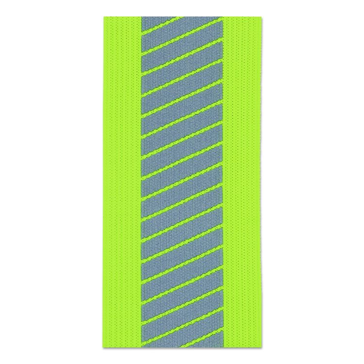 GloWear 8100 Hi-Vis Arm/Leg Band with Hook and Loop, Large/X-Large, Lime, 2/Pack