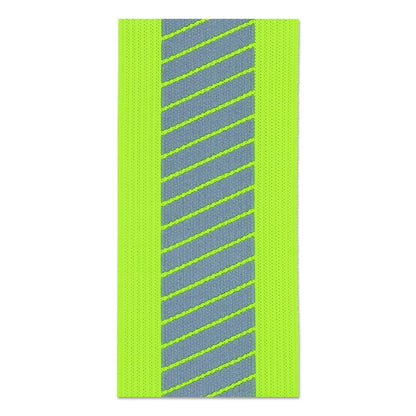 GloWear 8100 Hi-Vis Arm/Leg Band with Hook and Loop, Large/X-Large, Lime, 2/Pack