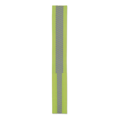 GloWear 8100 Hi-Vis Arm/Leg Band with Hook and Loop, Large/X-Large, Lime, 2/Pack