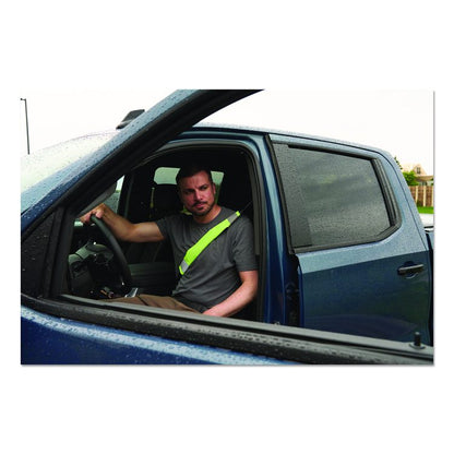 GloWear 8105 Hi-Vis Seat Belt Cover, 2.17" x 16.54", Lime