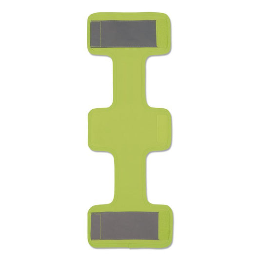GloWear 8105 Hi-Vis Seat Belt Cover, 2.17" x 16.54", Lime