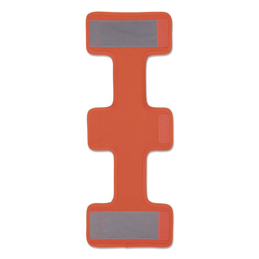 GloWear 8105 Hi-Vis Seat Belt Cover, 2.17" x 16.54", Orange