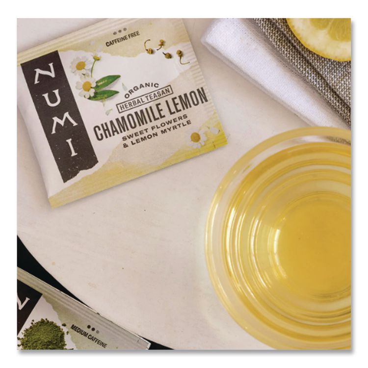 Organic Teas and Teasans, 1.8 oz Filterbag, Chamomile Lemon, 18/Box
