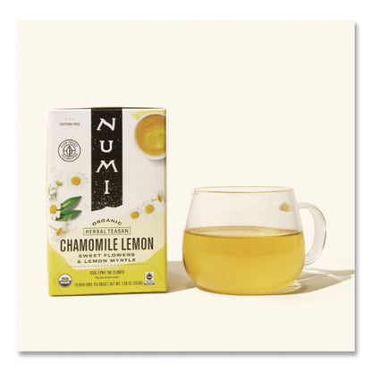 Organic Teas and Teasans, 1.8 oz Filterbag, Chamomile Lemon, 18/Box