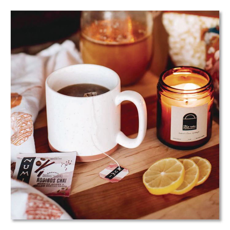 Organic Teas and Teasans, 1.71 oz Filterbag, Rooibos Chai, 18/Box
