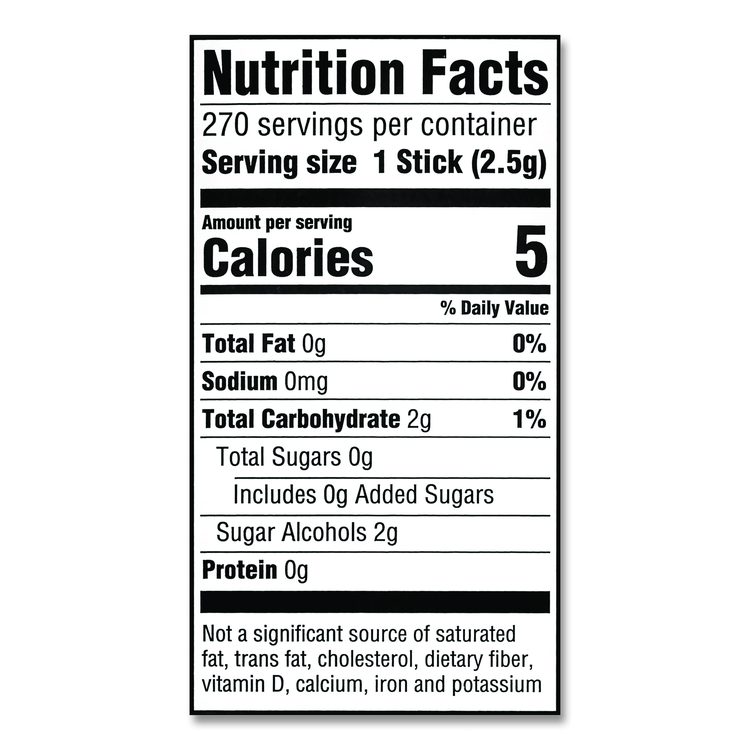 Extra Mint Variety Sugar-Free Gum, Peppermint/Polar Ice/Spearmint, 15 Sticks/Pack, 18 Packs/Carton