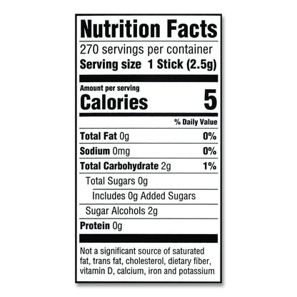 Extra Mint Variety Sugar-Free Gum, Peppermint/Polar Ice/Spearmint, 15 Sticks/Pack, 18 Packs/Carton