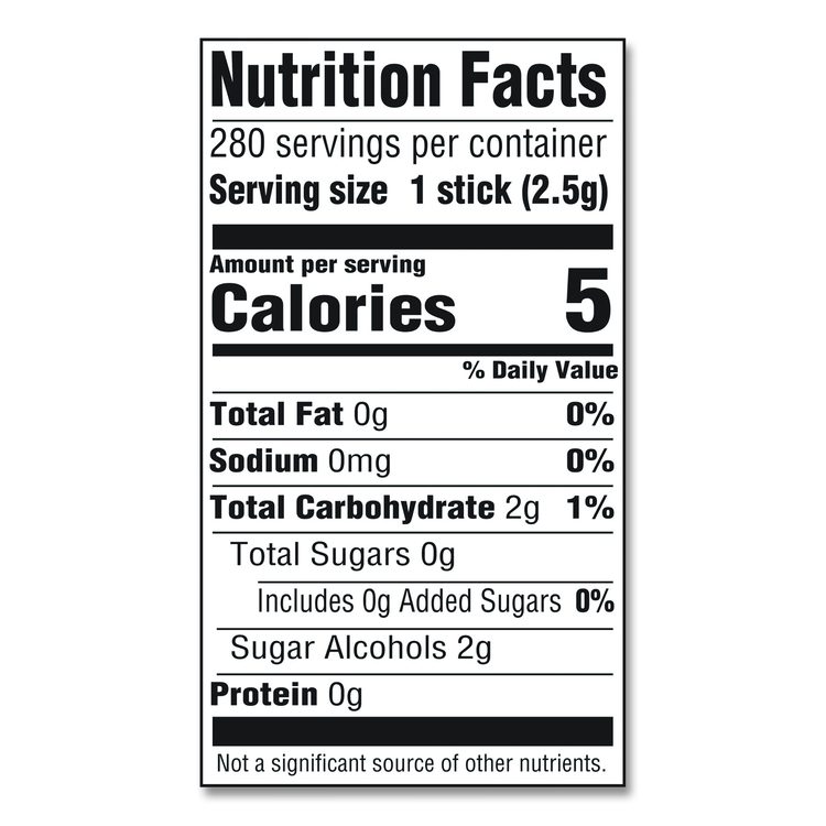 Extra Polar Ice and Spearmint Sugar-Free Gum Variety Pack, Polar Ice/Spearmint, 35 Sticks/Pack, 8 Packs/Carton