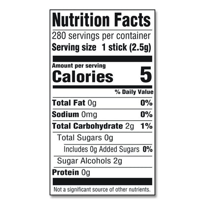 Extra Polar Ice and Spearmint Sugar-Free Gum Variety Pack, Polar Ice/Spearmint, 35 Sticks/Pack, 8 Packs/Carton
