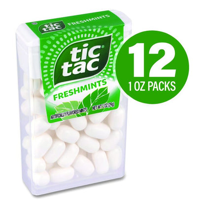 Freshmints, Peppermint, 1 oz Pack, 12 Packs/Carton