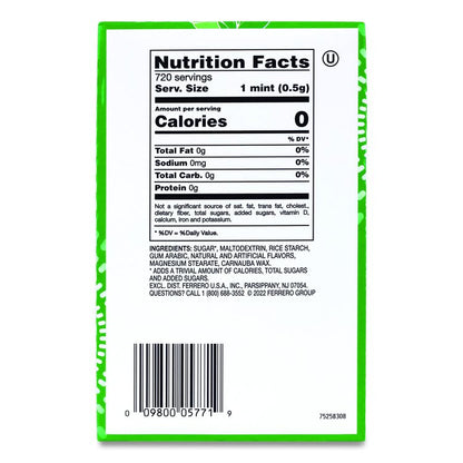 Freshmints, Peppermint, 1 oz Pack, 12 Packs/Carton