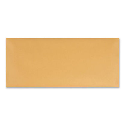 Kraft Envelope, #11, Commercial Flap, Gummed Closure, 4.5 x 10.38, Brown Kraft, 500/Box