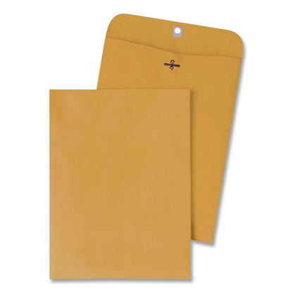 Clasp Envelope, 28 lb Bond Weight Kraft, #35, Square Flap, Clasp/Gummed Closure, 5 x 7.5, Brown Kraft, 100/Box