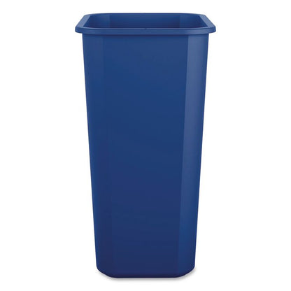 Recycling Container, 10 gal, Polypropylene, Blue