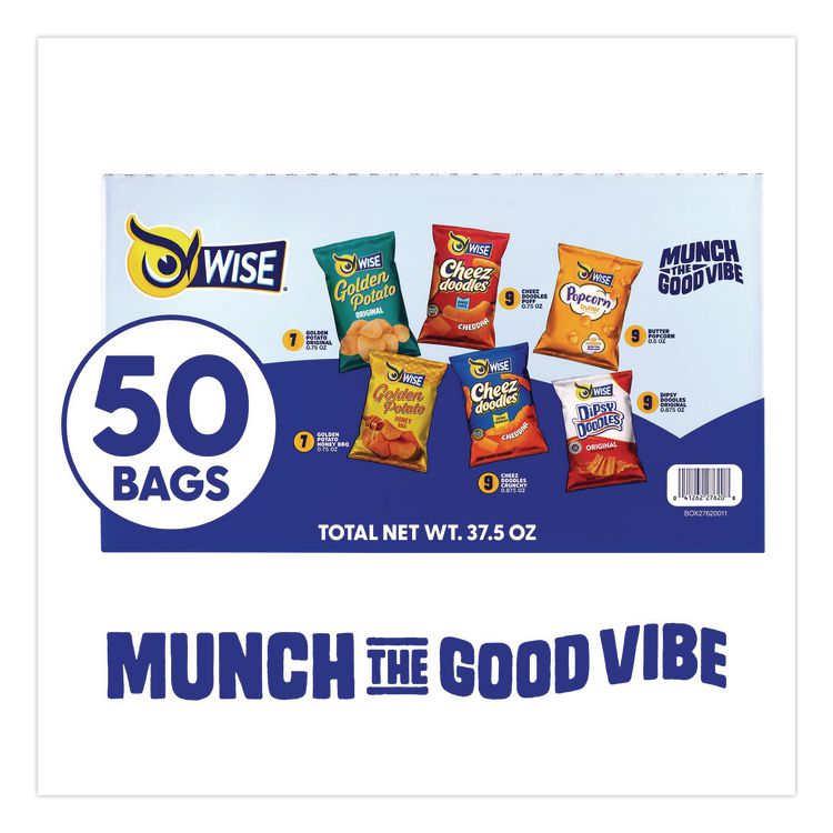 Grab and Snack Variety Pack, Assorted Flavors, 50/Pack