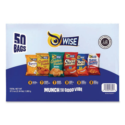 Grab and Snack Variety Pack, Assorted Flavors, 50/Pack