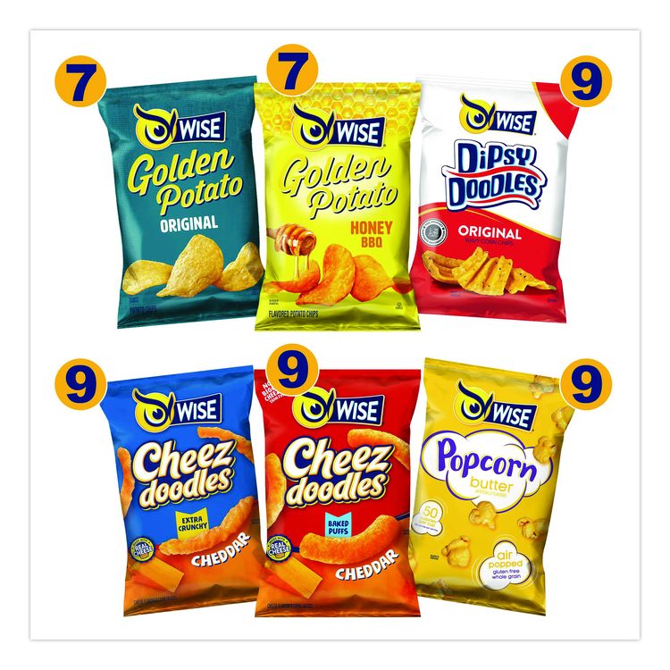 Grab and Snack Variety Pack, Assorted Flavors, 50/Pack
