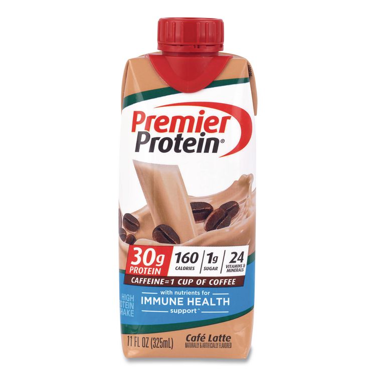Cafe Latte Shake, 11 oz Bottle, 15/Carton