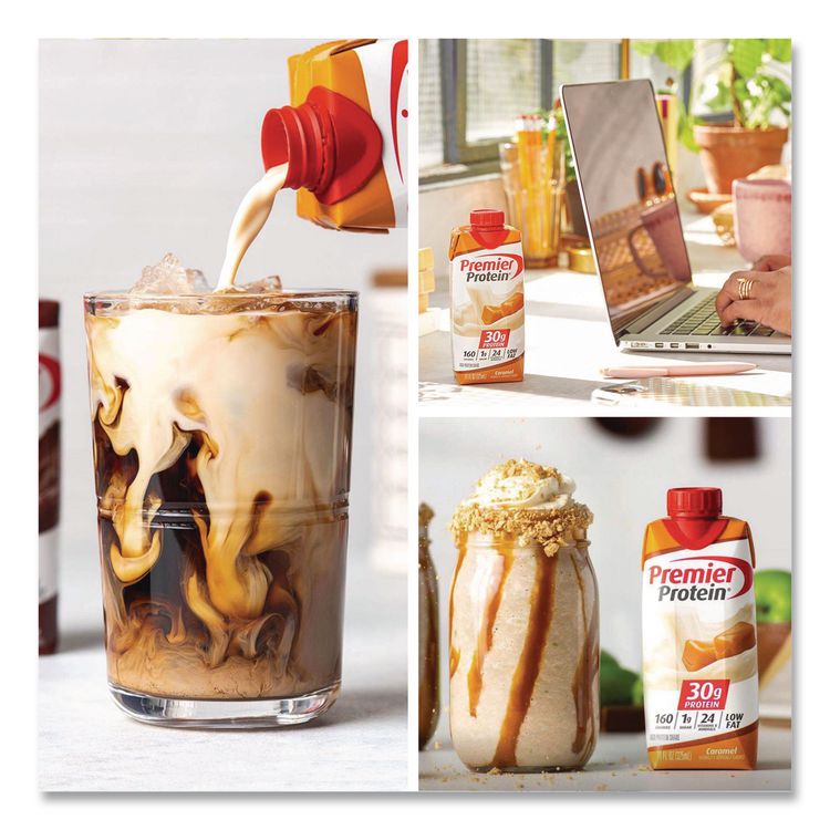 Caramel Shake, 11 oz Bottle, 15/Carton