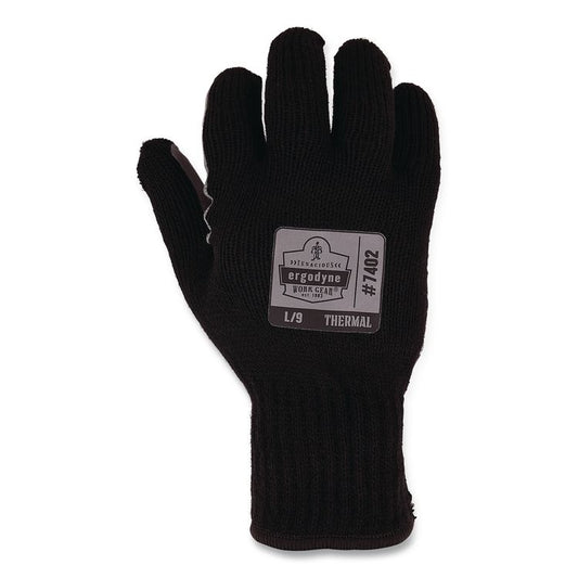 ProFlex 7402 Thermal Knit Cooler Gloves, 12" Long, 2X-Large (11), Black, Pair