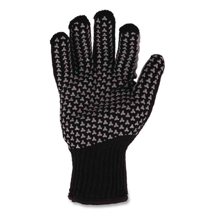 ProFlex 7402 Thermal Knit Cooler Gloves, 10.5" Long, Medium (8), Black, Pair