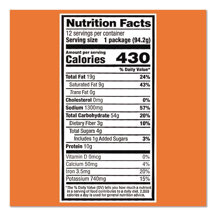 Hot and Spicy Chicken Soup Bowl, Chicken, 3.32 oz Bowl, 12/Carton