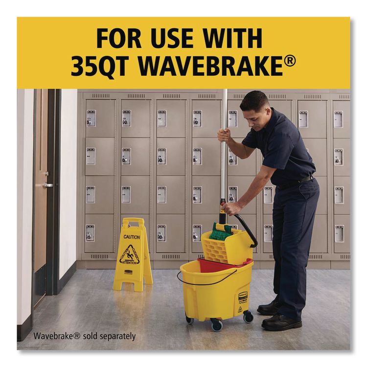 WaveBrake 2.0 Dirty Water Bucket, 18 qt, Red