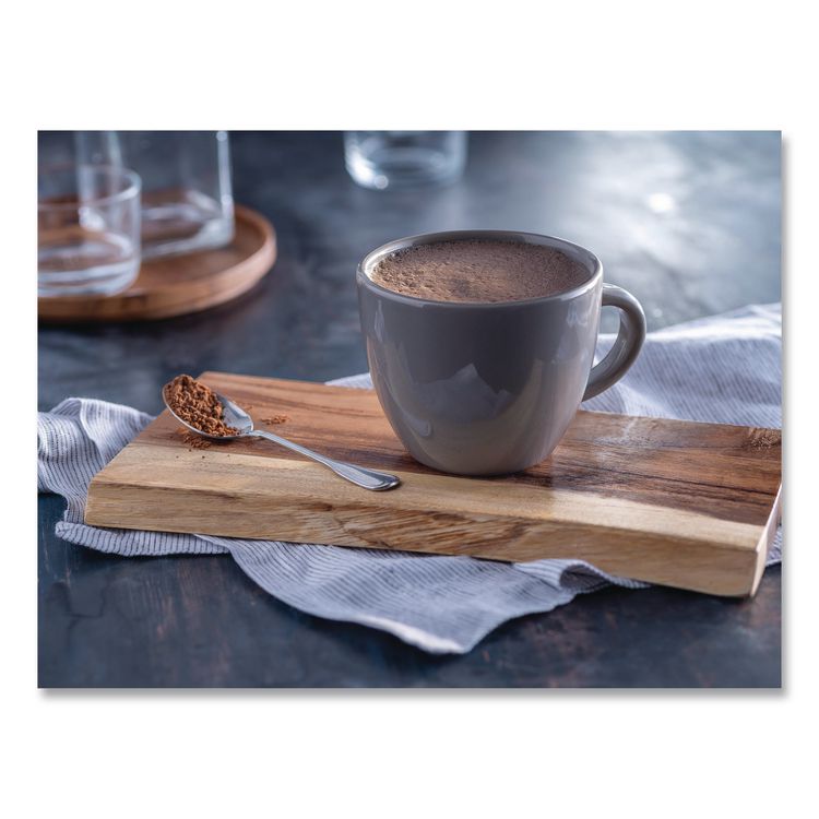 Premium Hot Chocolate Mix, Rich Chocolate, 1.75 lb Bag, 6/Carton