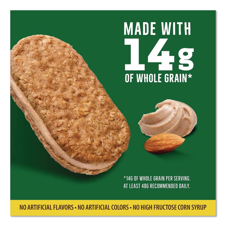 Biscuits, Cinnamon with Almond Butter, 1.35 oz Pouch, 30/Carton