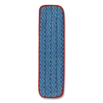Microfiber Wet Mopping Pad, 18.5" x 5.5" x 0.5", Red
