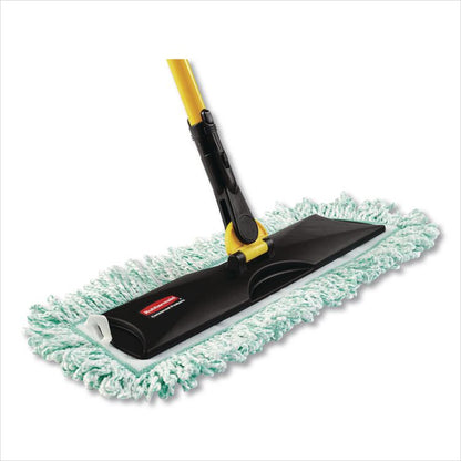Dust Pad with Fringe, Microfiber, 18" Long, Green