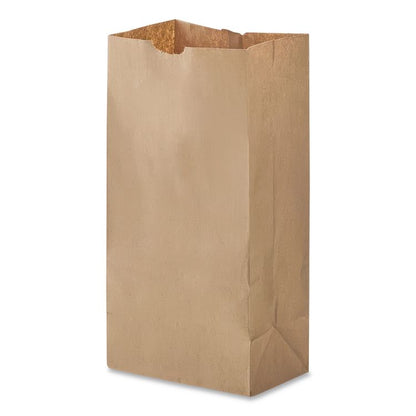 Grocery Paper Bags, 12# Size, 40# Basis Weight, 7" x 4.38" x 13.75", Kraft, 500/Bundle