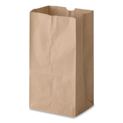 Grocery Paper Bags, 3# Size, Extra-Heavy-Duty, 50# Basis Weight, 4.74" x 2.91" x 8.66", Kraft, 500/Bundle