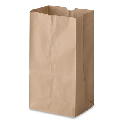 Grocery Paper Bags, 4# Size, Extra-Heavy-Duty, 50# Basis Weight, 5" x 3.13" x 9.88", Kraft, 500/Bundle