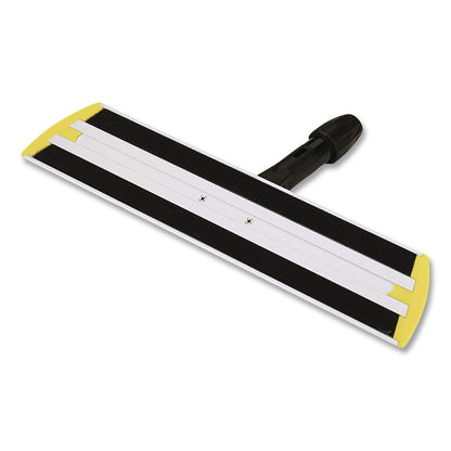 HYGEN Quick Connect Single-Sided Frame, Wet/Dry Mop 17.19 x 3, Aluminum, Yellow