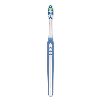 Advanced Clean Soft Bristle Toothbrush, Randomly Assorted Colors, 72/Carton