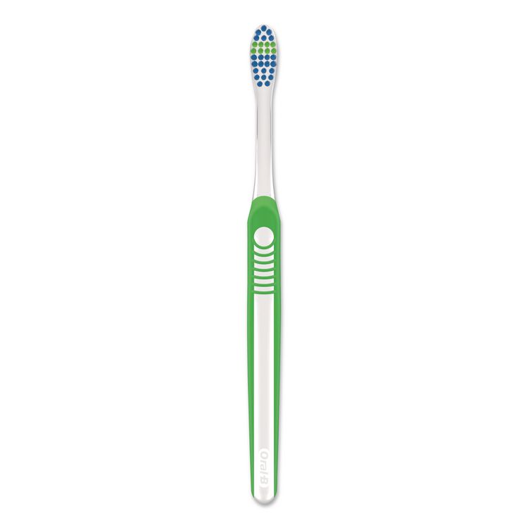 Advanced Clean Soft Bristle Toothbrush, Randomly Assorted Colors, 72/Carton