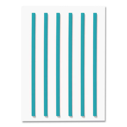 Marine Biodegradable Straws, 8.5", PHA, Ocean Blue, Wrapped, 300/BX, 4 Boxes/Carton
