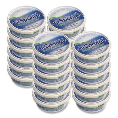 Sponge Odor Absorber, 0.5 lbs Cup, 24/Carton