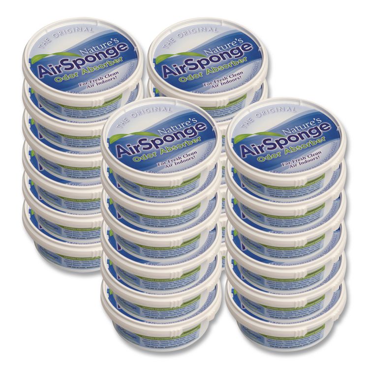 Sponge Odor Absorber, 8 oz Designer Cup, 24/Carton