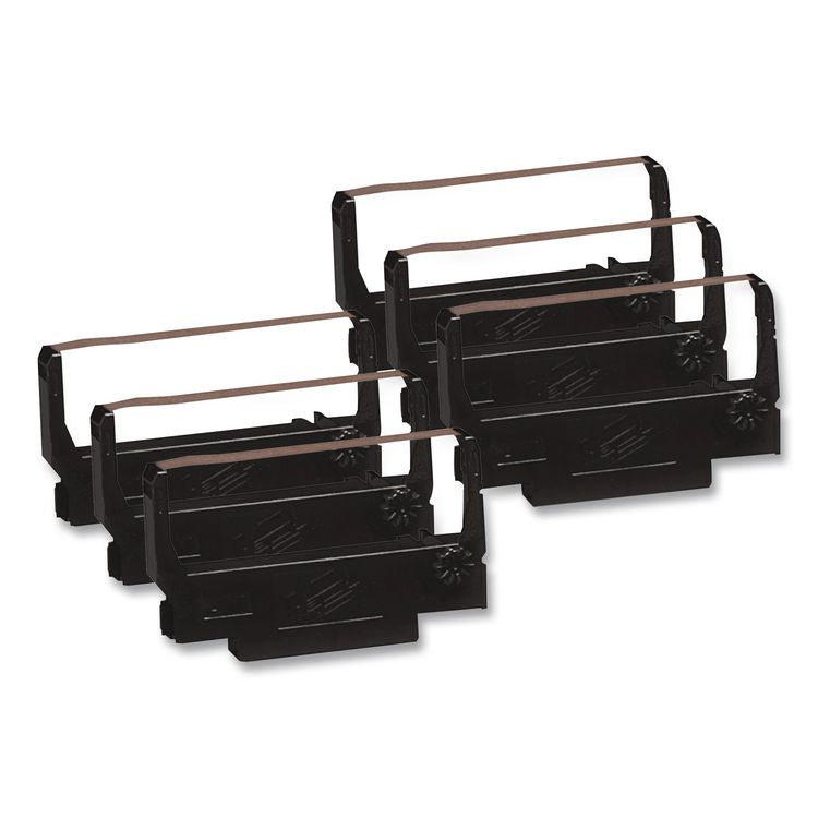 E2117 Compatible Ribbon, Black/Red, 6/Box