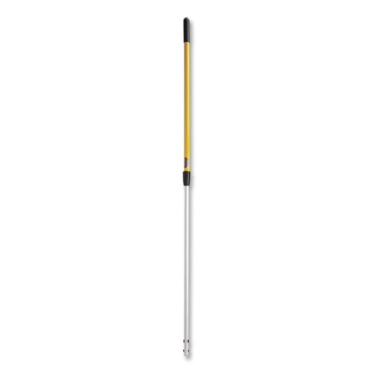 HYGEN Quick-Connect Extension Handle, 4 ft to 6 ft, Yellow/Black