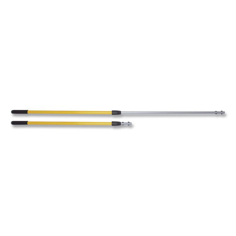 HYGEN Quick-Connect Extension Handle, 4 ft to 6 ft, Yellow/Black