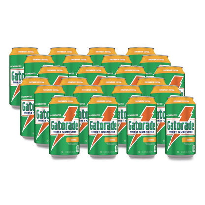 Thirst Quencher Can, Orange, 11.6 oz Can, 24/Carton