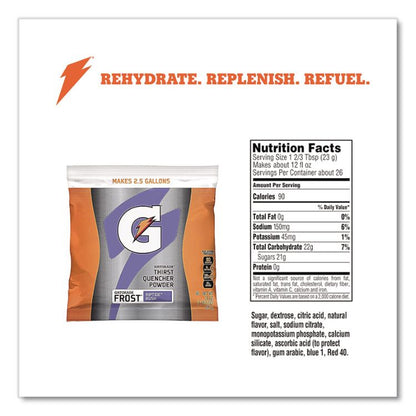 Original Powdered Drink Mix, Riptide Rush, 21 oz Packets, Yields 2.5 Gallons per Packet, 32/Carton